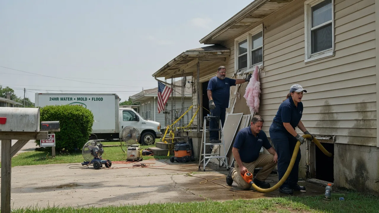 Water Damage Repair in Conehatta, MS near me